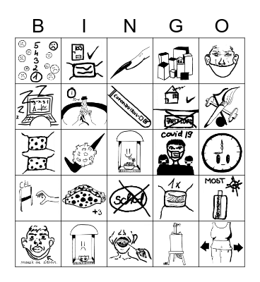 Covid Bingo Card