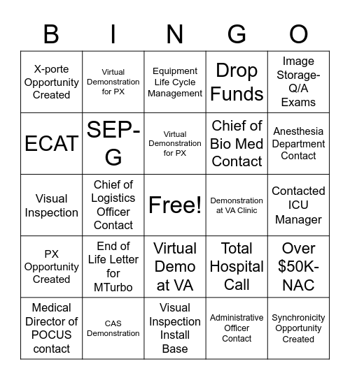 BINGO-Government-VA Bingo Card