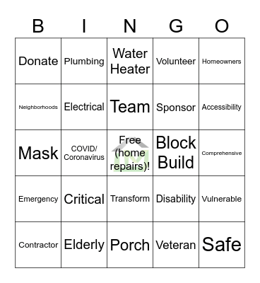 RM Holiday Bash 2020 BINGO! Bingo Card