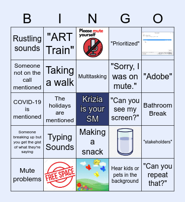 Marketing Offers PI Planning BINGO Card