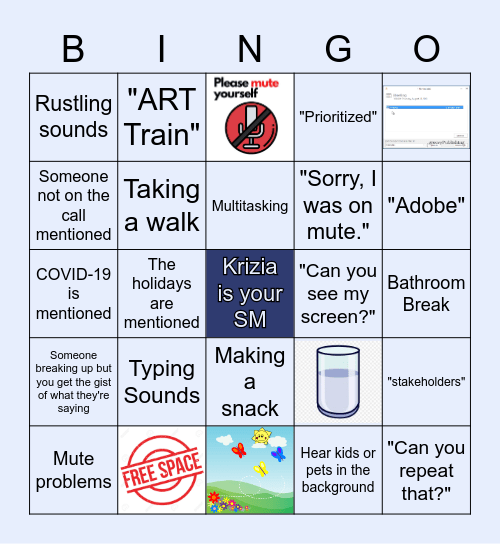 Marketing Offers PI Planning BINGO Card