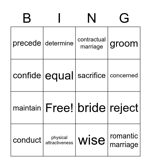 Cultural diversity Bingo Card