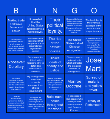 CRM 1.6 & 2.1 Bingo Card