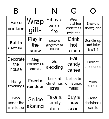Sumin's Santa Got Bingo Card