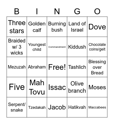 JACC Trivia Bingo 2 Bingo Card