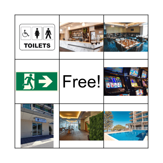 Port Lincoln Hotel Bingo Card
