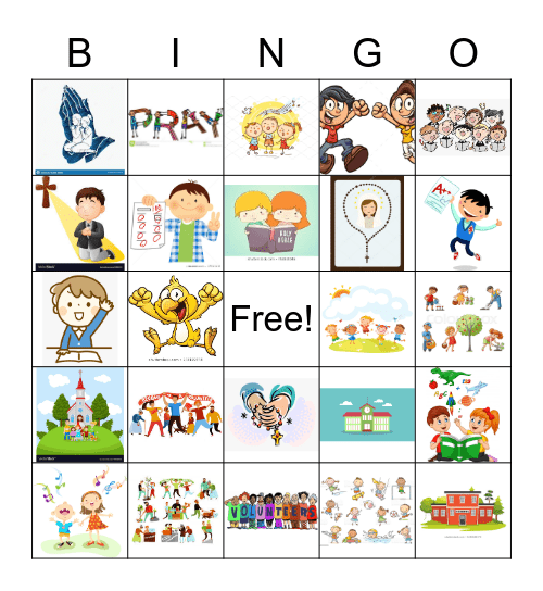 Review Tua - 4th Graders Bingo Card