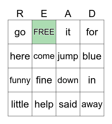 MS. HARDER BINGO #1 Bingo Card