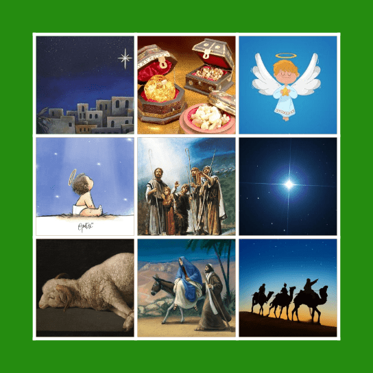 CHRISTMAS BINGO Card