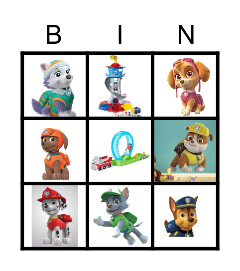 Shren's Paw-rty Bingo! Bingo Card