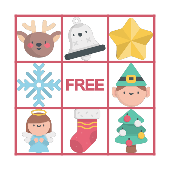 Christmas Bingo Card