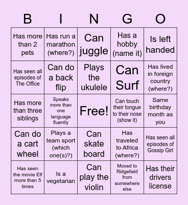 2022 TT Icebreaker Bingo Card