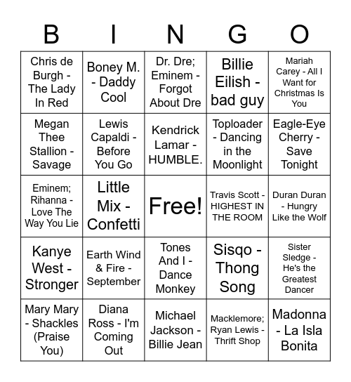 JOSH'S BIRTHDAY BINGO Card