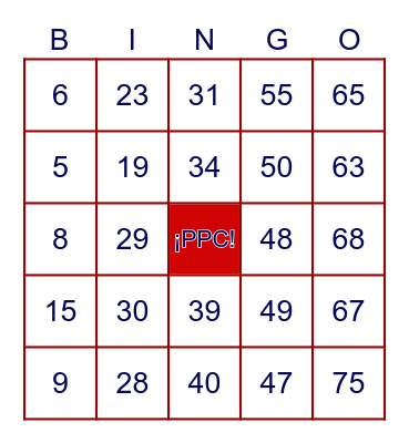¡DIOS ES BUENO TODO EL TIEMPO! Bingo Card