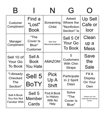 Holiday Bingo Card