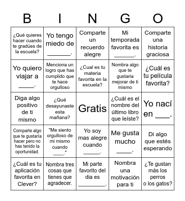 Atkinson Quinto 12/7 Bingo Card