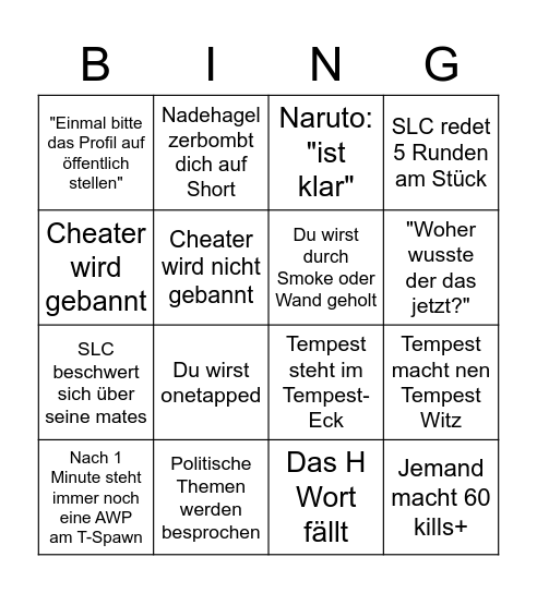 D2 Spielwiese Bingo Card