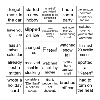 #SUdoesBiNGO Card