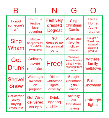 HelmsBriscoe Holiday Zoom Bingo Card