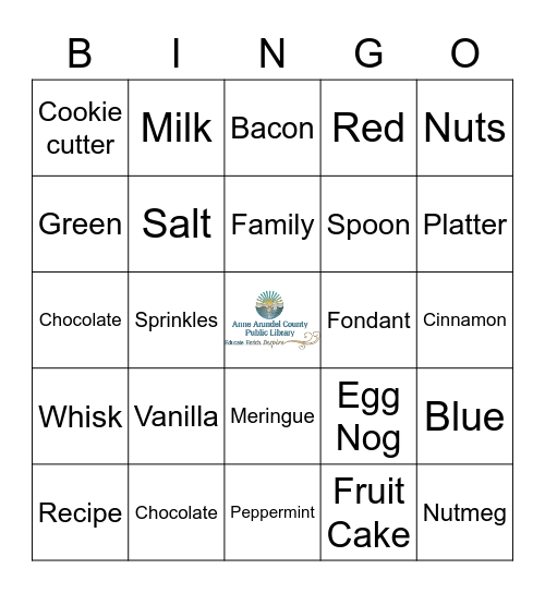 Conversation Bingo - Holiday Bingo Card