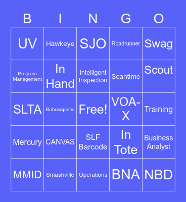 AVOC NBD Bingo Card