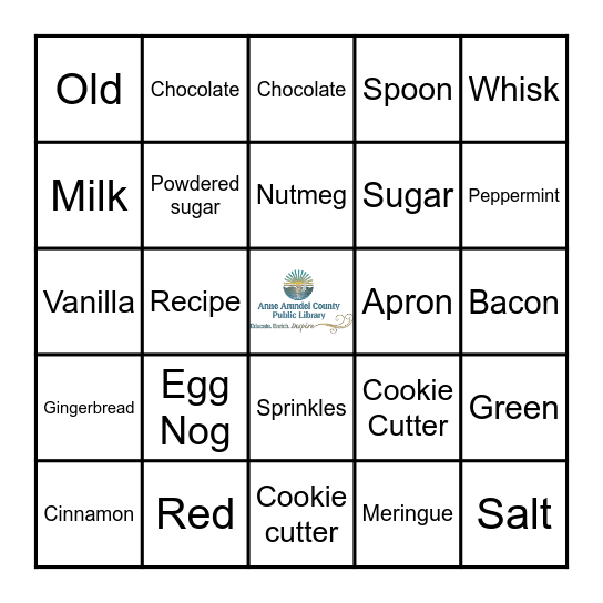 Conversation Bingo - Holiday Bingo Card