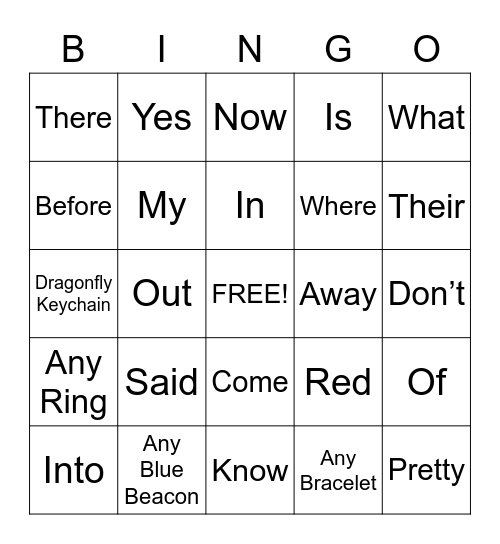 Pawfect Vantel Pearls Bingo Card