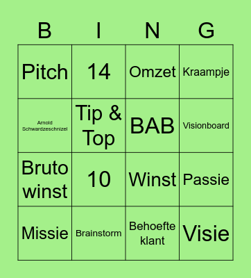 BAB-BINGO! Bingo Card