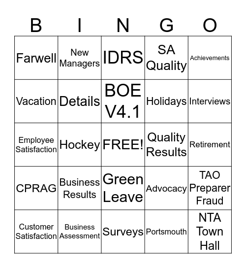 Virtual Bingo Party