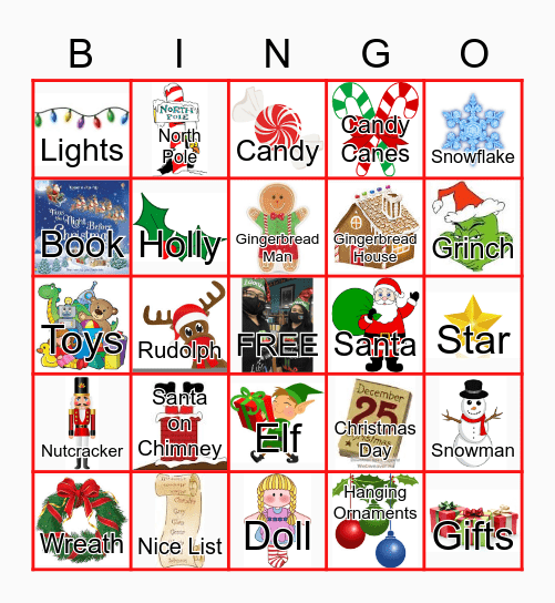 🎄🦌 Reindeer Games-Bingo 🎄🦌 Bingo Card