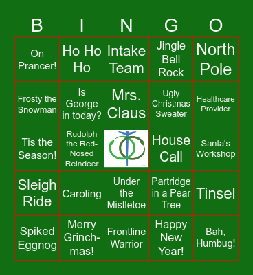 MPS HOLLY JOLLY BINGO! Bingo Card