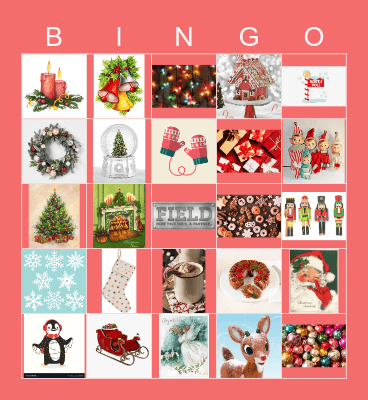 Field Christmas Bingo! Bingo Card