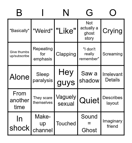 Reality Coping Skills Bingo Card