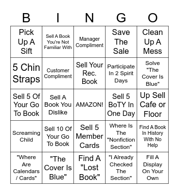 Holiday Bingo Card