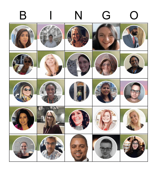 Transformation 2020 Bingo Card