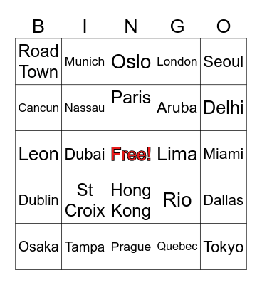 2020 KYC OFAC Party Bingo Card