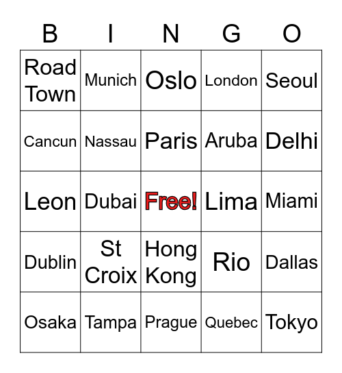 2020 KYC OFAC Party Bingo Card