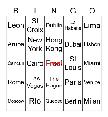 2020 KYC OFAC Party Bingo Card