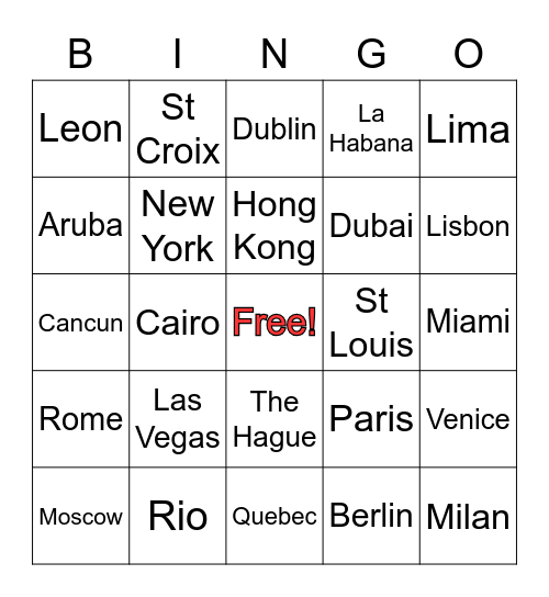 2020 KYC OFAC Party Bingo Card