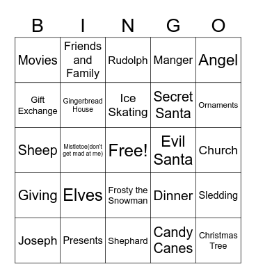 Bingo Of Doom Bingo Card