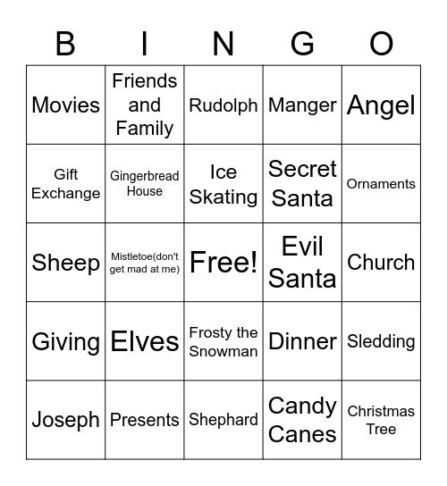 Bingo Of Doom Bingo Card