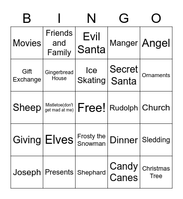 Bingo Of Doom Bingo Card