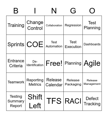 EOY/Virtual Holiday Bingo Card