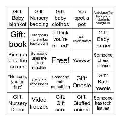 Tiny Dinosaur Erickson Bingo Card