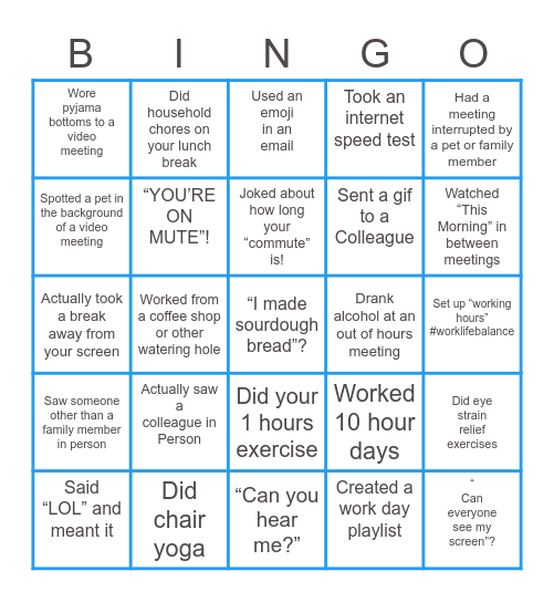 HackIT Bingo Card