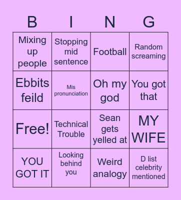 MONTALBINGO Card