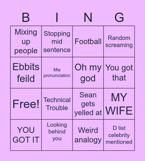 MONTALBINGO Card