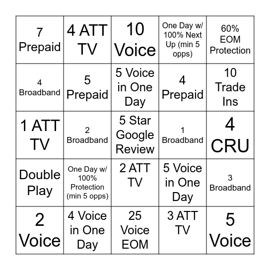 Holiday Bingo! Bingo Card