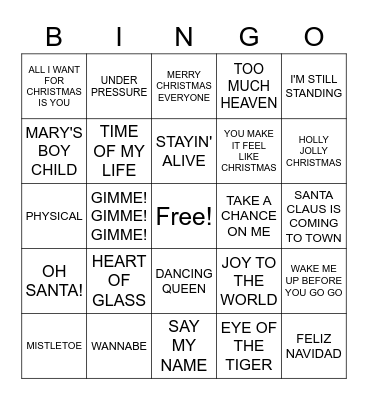 LORIKEET'S CHRISTMAS SPECIAL Bingo Card