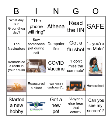 STC 2020 Bingo Card